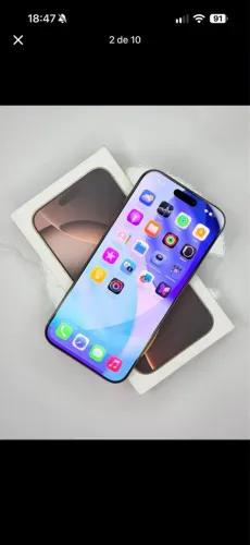 ? iPhone 16 Pro Max Dourado - 256GB