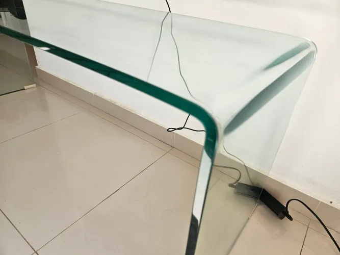 Mesa de Centro Tok&Stok em Vidro - Elegante e Moderna