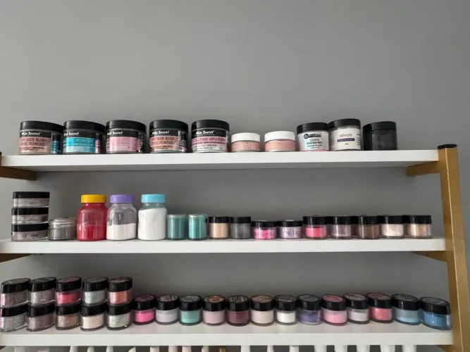 Produto alongamento de unha acrílico