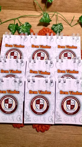 Caderno capa mole A7 personalizado brinde 