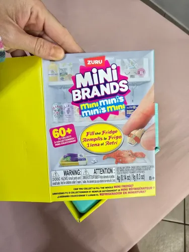 Mini Geladeira de brinquedo