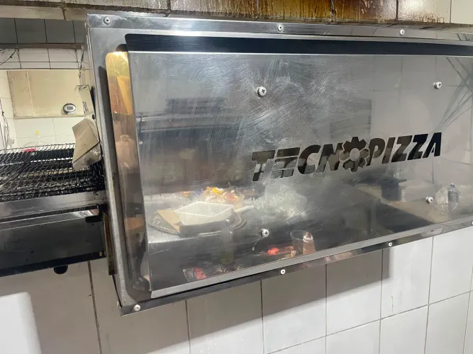Forno Esteira Elétrico Pizza Tecnopizza