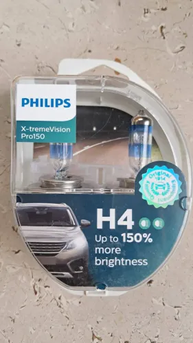 Par de Lâmpadas H4 Philips X-tremeVision Pro150