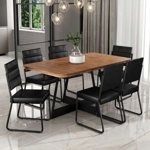 Mesa Carraro 6 lugares NOVA 