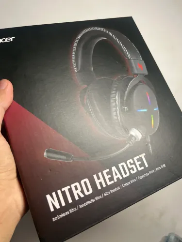 Fone de Ouvido Headset Acer para PC Original - 1 Ano de Garantia