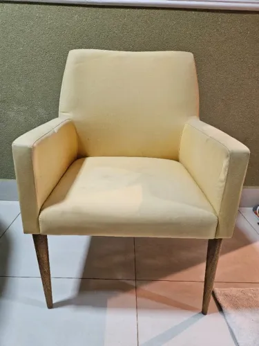 Poltrona de tecido para casa