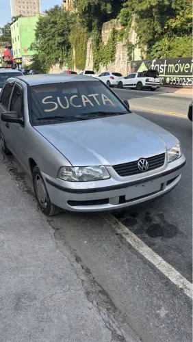 Sucata Gol G3 Completo ar e direção para retirada de peças