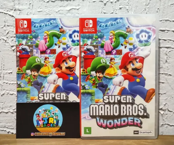 Super Mario Bros Wonder Switch Lacrado (Aceitamos seu jogo usado como pagamento)