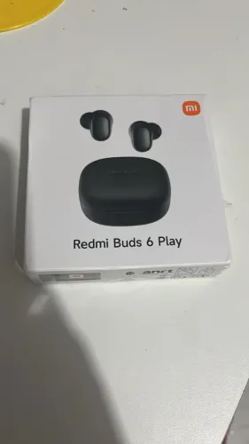 Fone De Ouvido Bluetooth Redmi Buds 6 Play Xiaomi Sem Fio LACRADO