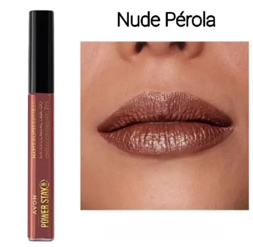 Batom nude perola