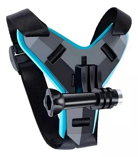 Suporte de Queixo para Capacete - Grave seus Motovlogs com Celular ou GoPro