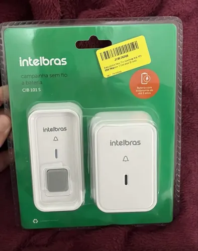 Campainha sem fio intelbras