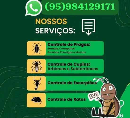 controle de pragas e demais