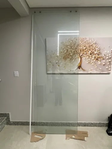 VENDO PORTA DE VIDRO 2 FOLHAS