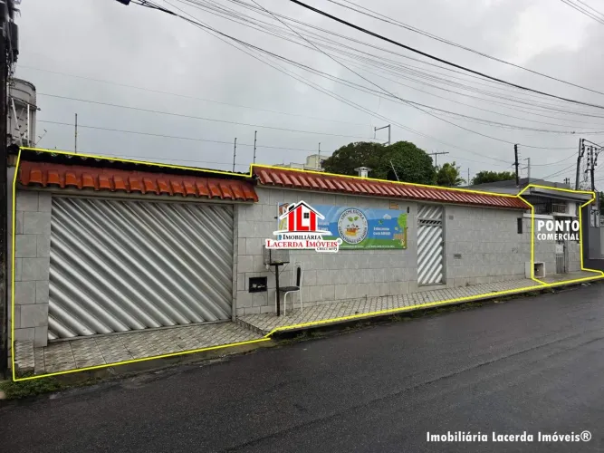 Casa no Parque Dez com 4 quartos sendo 1 suíte + um Ponto Comercial ao Lado