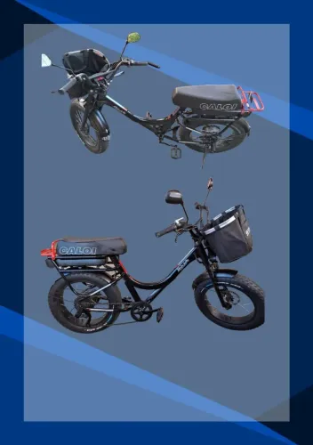 Bicicleta Caloi E-Mobylette Aro 20 7v (Preta)