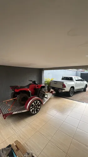 Quadriciclo Honda 26/26 + Carreta aro 22