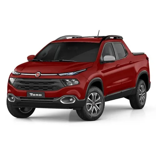 Friso Lateral Fiat Toro 2016 à 2020 Vermelho Tribal Alto Relevo