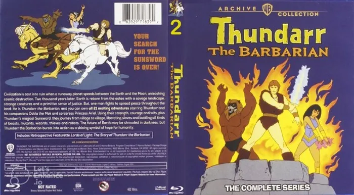THUNDAR O BARBARO BLU-RAY