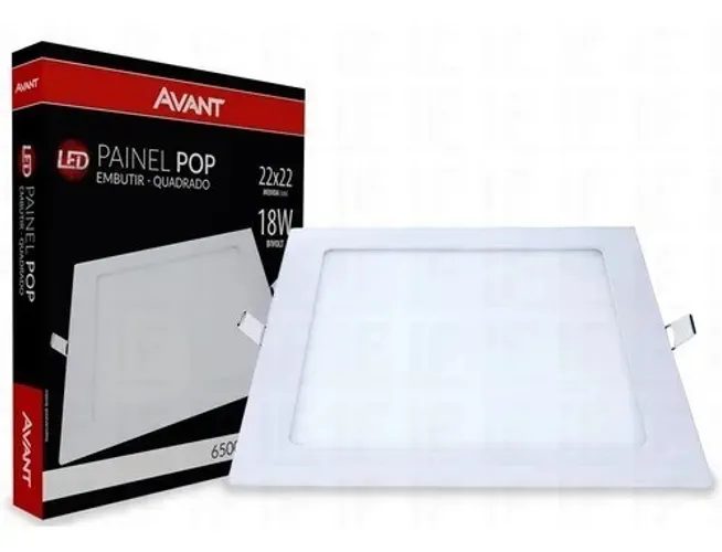 Oferta! Painel Led 18w Embutir 22cm