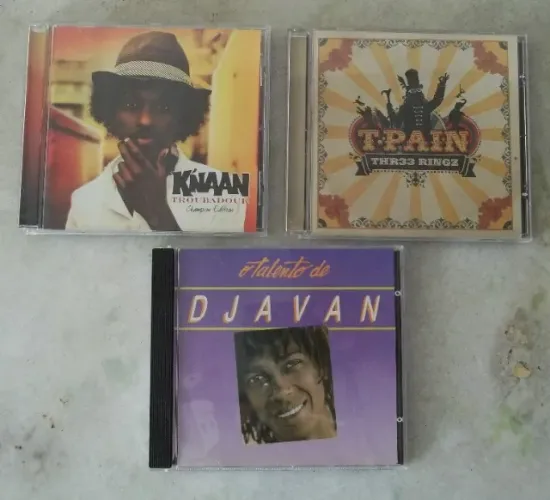 CDs usados, seminovos super conservados, sem arranhões e fora de catálogo, imperdível