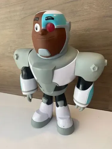 Boneco cyborg teen jovens titans