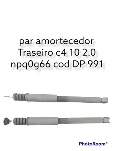 Par amortecedor traseiro C4 2010 2.0