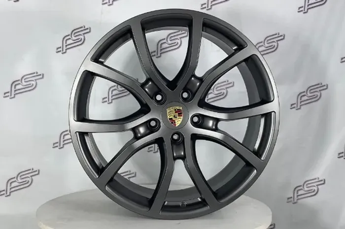 Rodas Porsche Cayenne Gts Grafite Semi-Brilho 5x130 - 21x9,5 e 21x11