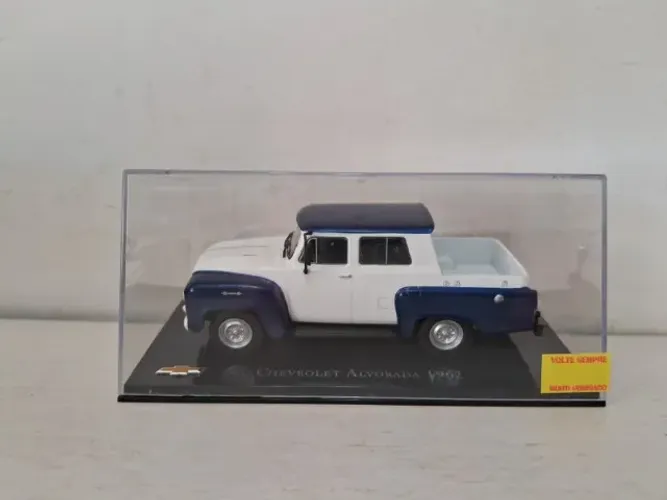 Chevrolet Alvorada 1962 - Coleção Chevrolet Collection - Carrinho Miniatura 1/43