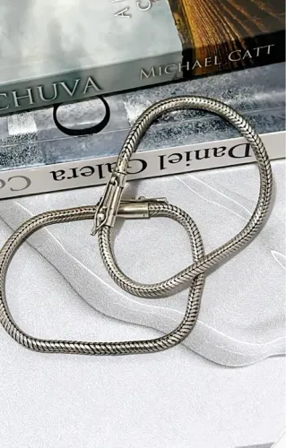 Pulseira de prata OURIVESARIA.