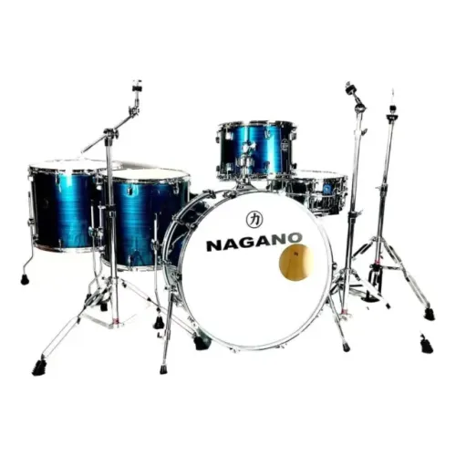 Bateria Nagano Ledship Bst Blue Stripe 20" com Ferragens