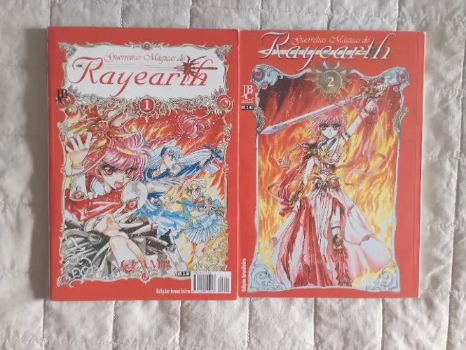 Manga Guerreiras Mágicas De Rayearth- Vol. 1 A 12