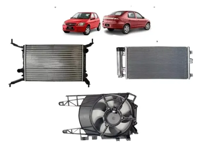 Kit Radiador Prisma Celta  2007 a 2015