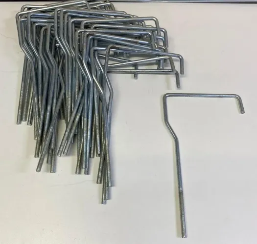 Ganchos ( parafusos) para fixação de telhas, suportes ...