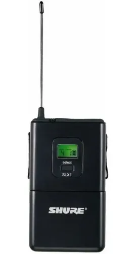 Transmissor sem fio - Badypack Shure SLX1