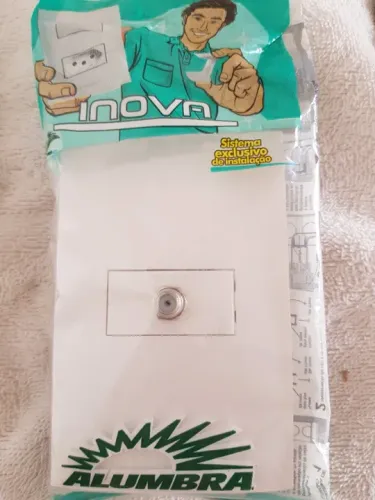 Tomada Coaxial Antena Tv Vídeo - Ref. 5459 - Alumbra Inova