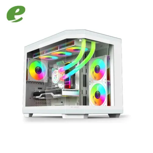 Gabinete Gamer Acer V951 White *Sem Fan* - Micro-ATX e Mini-ITX - WZetta