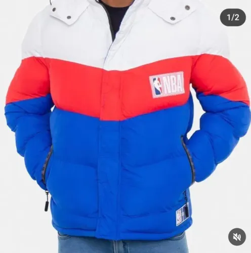 Jaqueta NBA - Azul, Vermelho e Branco