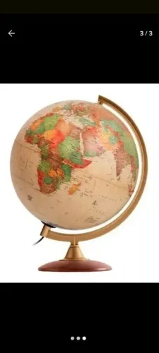 Globo Terrestre Decorativo para sua Casa ou Escritório