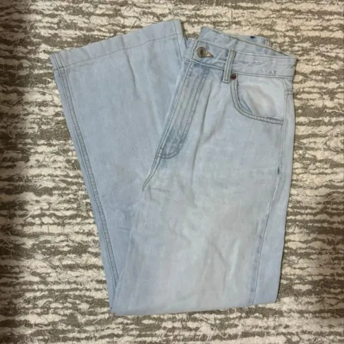 Calça jeans Zara wide leg 
