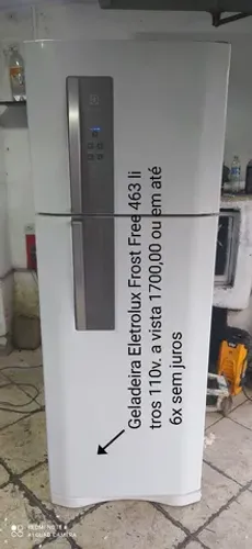 Geladeira Eletrolux 463 litros faço em até 6x sem juros entregamos