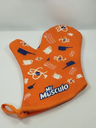 Luva de Forno Promocional Mr. Músculo
