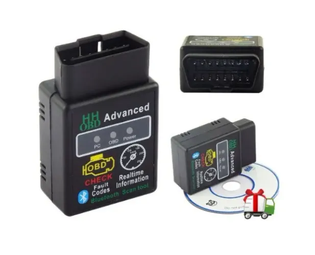 Obd2 Elm327 V2.1 Bluetooth Car Scanner Android Torque Diagnostic Scan Tool COD-AP19  