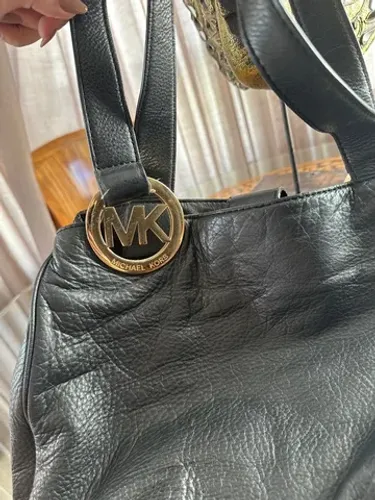Bolsa Michael Kors Original em Couro Preta