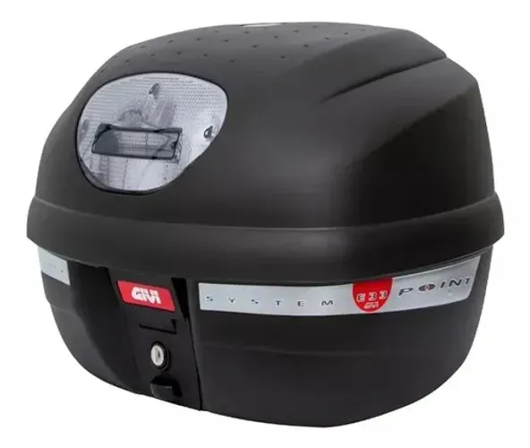 Bauleto Givi 33 Litros Monolock Point Preto Givi E-33NT