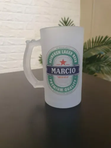 Caneca de Chopp/ Cerveja Personalizada de vidro com tema de sua preferência 