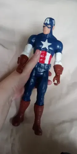 Boneco Capitão América para brincar ou coleção