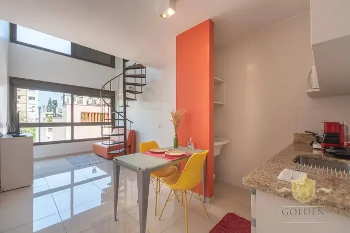 Flat com 1 dormitório para alugar, 50 m² por R$ 4.730,00/mês - Bom Fim - Porto Alegre/RS
