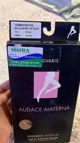 Meia calça Materna de Compressão Sigvaris