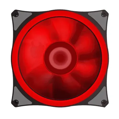 PRONTA ENTREGA | Cooler Fan PC 120mm LED Vermelho Gamemax Ringforce